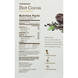 Starbucks Marshmallow Hot Cocoa Mix, 8 Pack