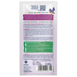 tetesept Kids Crinkle Colour Changing Hocus Pocus - 10 x 45 g - Nourishing Bath Additive with Fruity Peach Fragrance for Children - Crinkle Bath with Magic Colour Changing