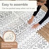 Lillefolk Baby Play Mat for Floor – 4x6ft Boho |
