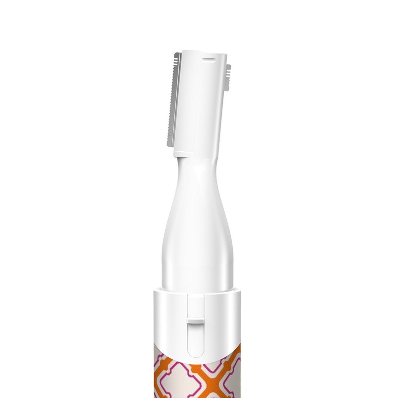 Smooth and Silky Precision Hair Remover, Pink/Orange/Whit