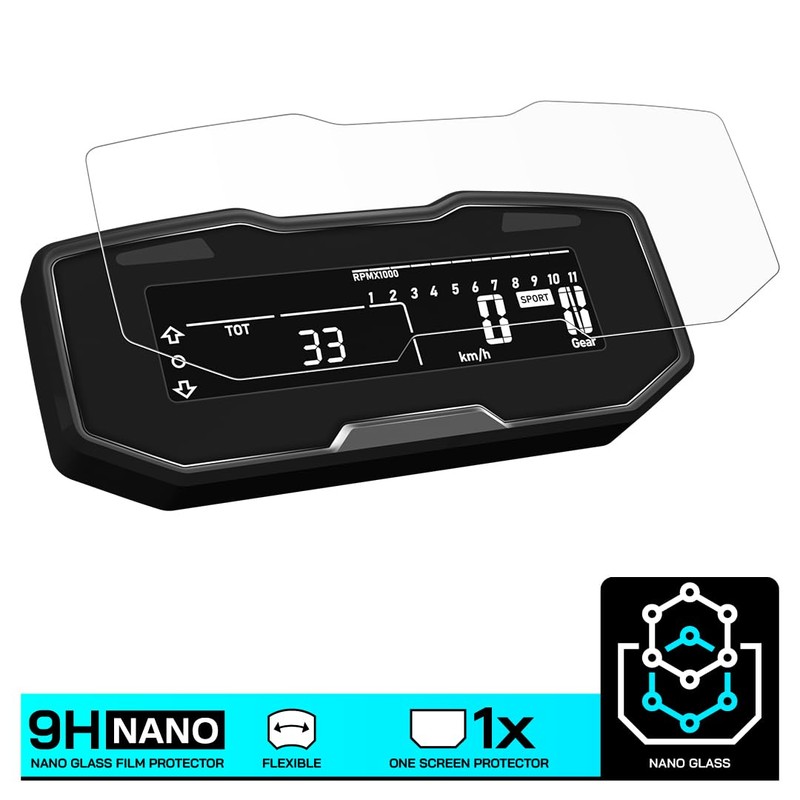 Speedo Angels NANO GLASS Displayschutzfolie für HYPERMOTARD 698 (2024-)