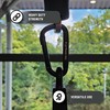 DanRaw Pro Heavy-Duty Black Carabiner Clips (2-Pack or 4-Pack) –