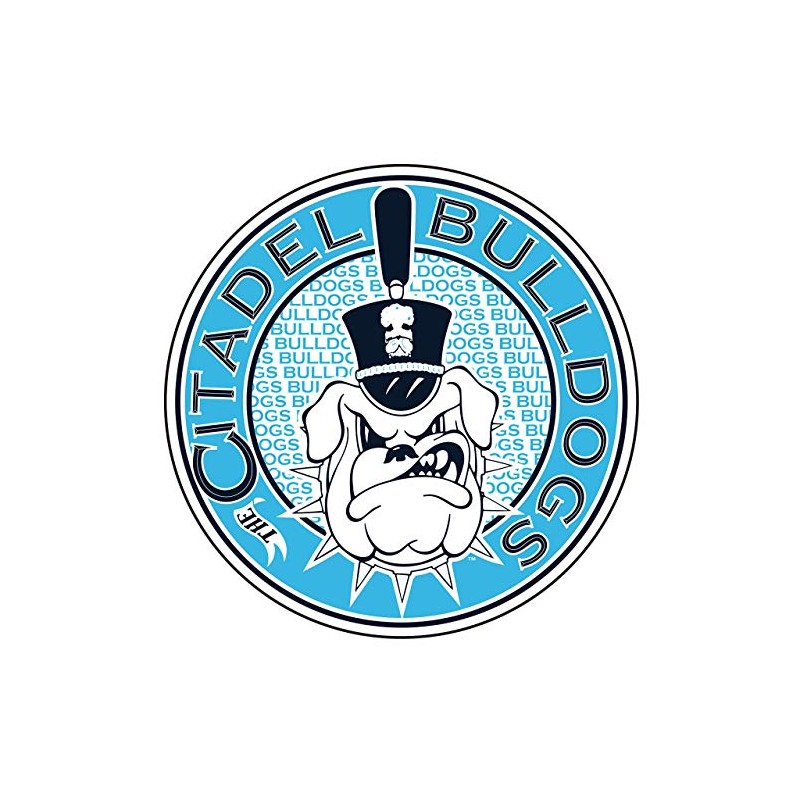 Citadel Bulldogs Magnet (Citadel Bulldogs Magnet (3",6",12"), 12 in)