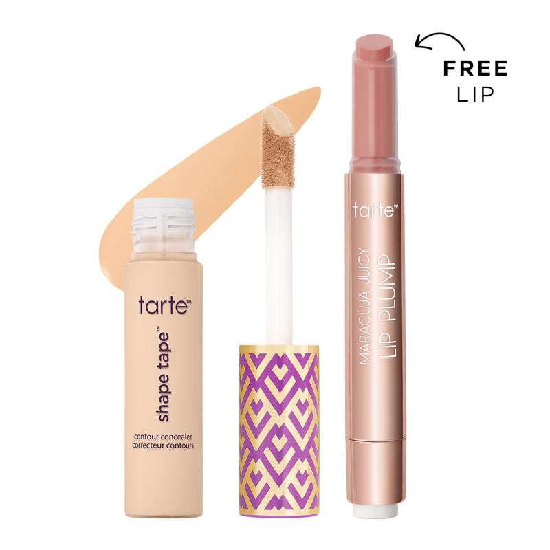 tarte award winners shape tape™ concealer & maracuja juicy lip