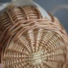 Hacbop Woven Flower Basket Rattan Storage Basket Flower Girl Hand