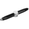 Black Spinning Pen, Writing Tool Practical Metal Fidget Pen Reflector