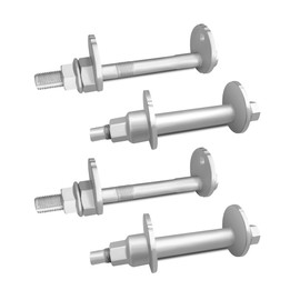 Lower Control Arm Cam Bolts Kit 48409-60020 48190-60020 Fit for Toyota 4Runner 2003-2009 FJ Cruiser 2007-2010 Tacoma 2005-2016, Front Alignment Camber Toe Adjustment Bolts, 2 Pack for Both Side