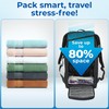 myHodo Travel Compression Bags (14+1 Pack) - Reusable Suction Sacs