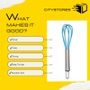 Citystores® CA Retro Colourful Mini Whisk Small Durable Kitchen Hand