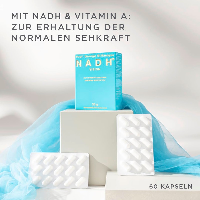 Prof. George Birkmayer NADH – Vision (60 capsules 20 mg
