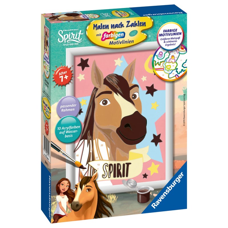 Ravensburger Malen nach Zahlen 28471 - Stolzer Spirit - Für