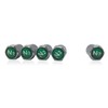 GODESON Pack of 20 Chrome Plated Brass Tire Valve Stem