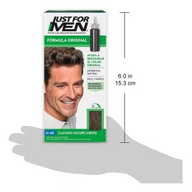 Just For Men Tinte Para Caballero Just For Men Fórmula Original Castaño Oscuro Medio 66ml