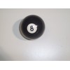 BLACK 8 BALL 2" STANDARD SIZE **
