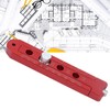 Woodworking Compass Scriber Adjustable Metric British Aluminum Alloy Fixed Point