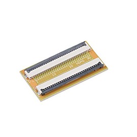 uxcell 1.0mm Pitch 30 Pin to 30 Pin Extension Connector Aapter for FFC FPC Cable Extend Zip HDD