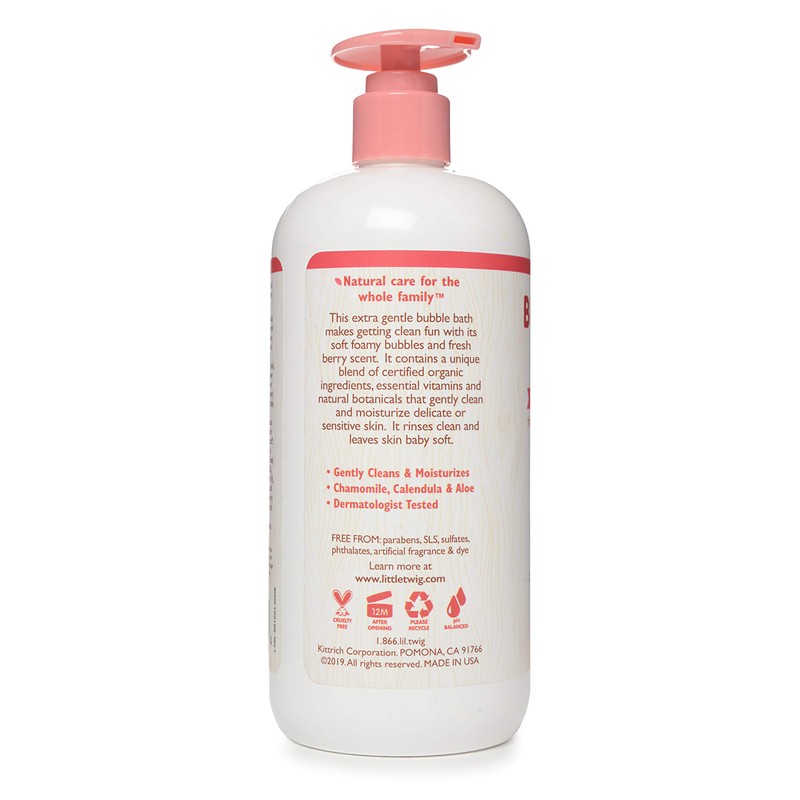 Little Twig Bubble Bath, Baby Bath Essential with Natural Plant