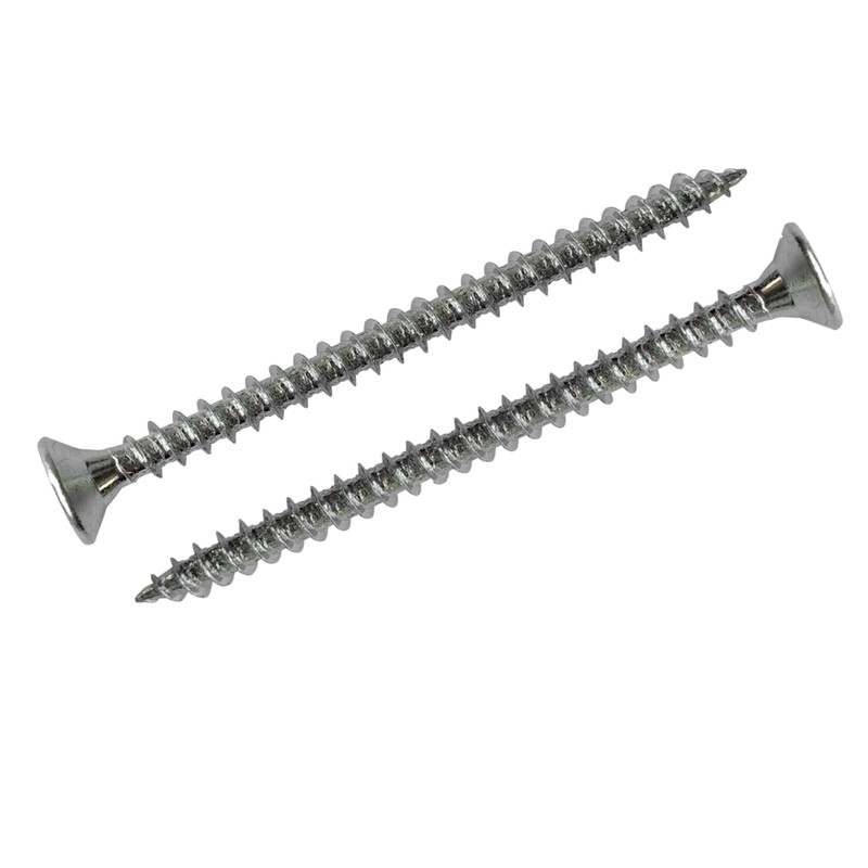 Box of 250pcs Wood Screws Zinc Plated M4 Long 2.5