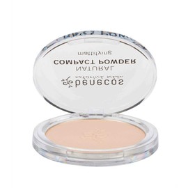 Benecos Natural Compact Powder (Porcelain) for Fair to Medium Skin Tone, Flawless Matte Finish - Face Powder Makeup
