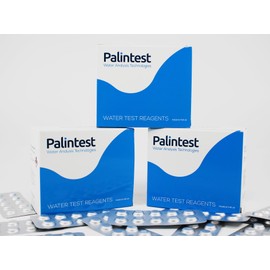 TEST ALL WATER - DPD No.1, No.3 & pH Tablets Pack | Pool & Spa Water Testing | 250 Tablets | Accurate Chlorine & pH Levels | Compatible with Palintest Kits