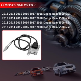 YINAVAGAD 68210084AA 5WK96742 Inlet Nitrogen Oxide Sensor Upstream NOx Sensor for Dodge Ram 2500 3500 4500 5500 6.7L L6 2013 2014 2015 2016 2017 2018, for 2013 2014 2015 2016 Cummins ISB 6.7 Diesel