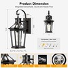VIANIS Motion Sensor Outdoor Wall Lights, Dusk to Dawn Exterior