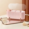 Monaco Olive Rapa Style Cotton Pad and Q-Tip Storage Container