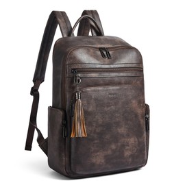 Shrrie Laptop Backpack for Women Fits 16 inch Laptop,Designer Backpacks for Women with Computer Compartment to Business (Coffee)