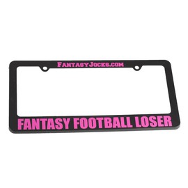 FANTASYJOCKS License Plate Loser Award - Fantasy Football