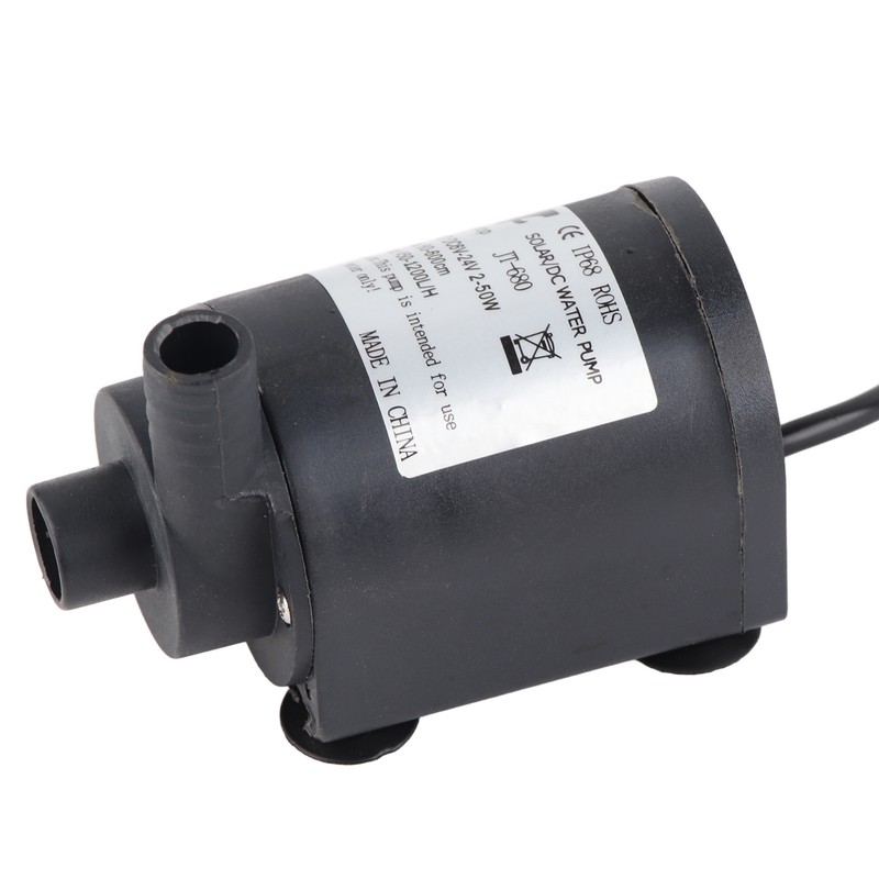 DC 24V 1000L/H Hot Water Circulation Pump Solar Brushless Motor
