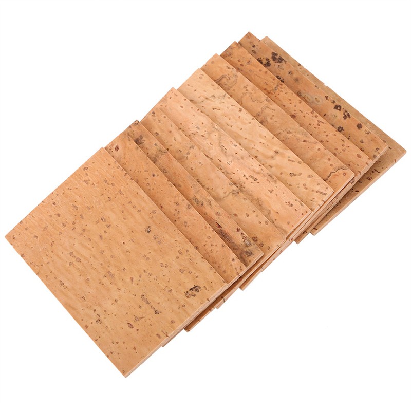 10PCS/Set Universal Saxophone Sax Neck Joint Cork Sheet Instrument Accessories