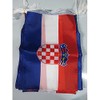 CROATIA 12 meters BUNTING FLAG 20 flags 18'' x 12''