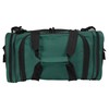 DALIX 17" Duffle Bag Front Mesh Pockets in Green