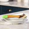 Fillable Washing up Brush with Handle and Zopper Microfiber Cloth