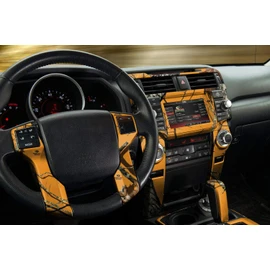 Mossy Oak Graphics Interior Auto Dash Kit, Easy to Install, No-fade, Cast Vinyl, Blaze 14011-BZ