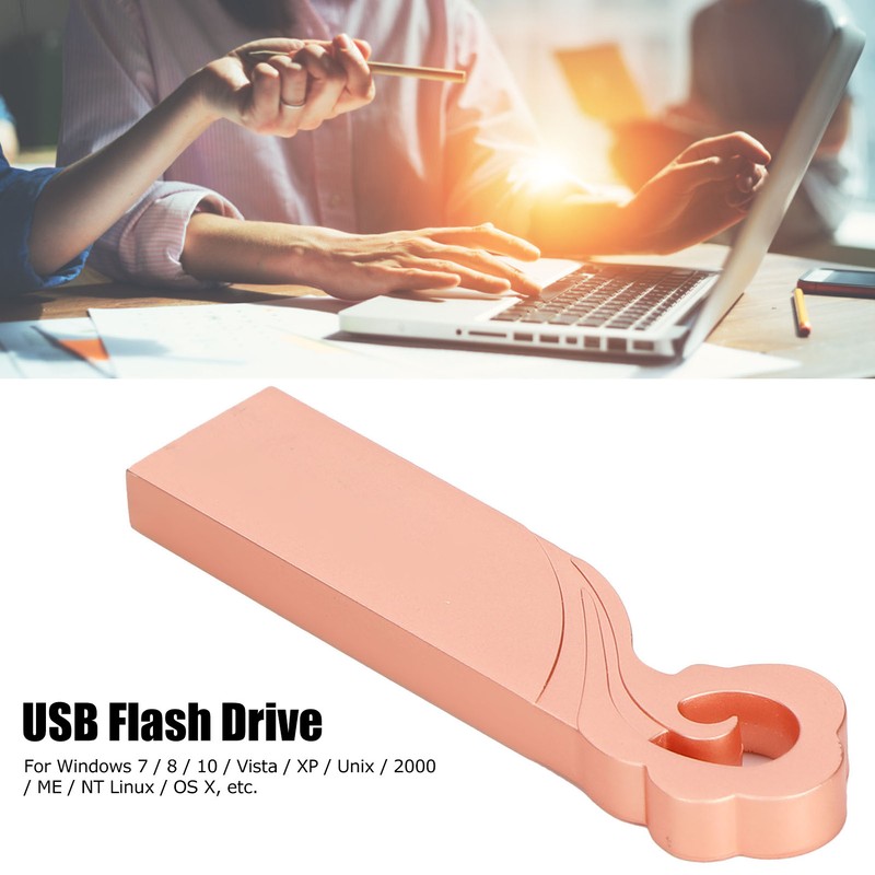 Unique Modeling USB 2.0 Flash Drive Metal Portable USB Stick