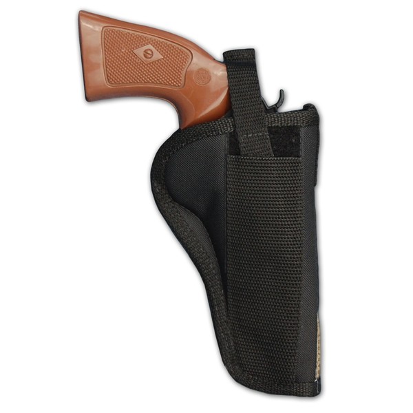 Barsony Gun Concealment Belt Holster for 4" 22 38 357 41 44 Revolvers (S&W K&L 66 67 69 617, Right)