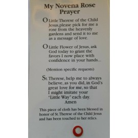 3rd Class Relic St Therese of the Child Jesus Italy chalice Little Flower saint