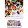 Wooden Jigsaw Puzzle for Adults 1000 Pieces - Lion Colorful