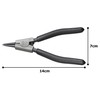 TONE SRPS-125F Snap Ring Pliers (for Straight Type/Shaft) 0.1 -