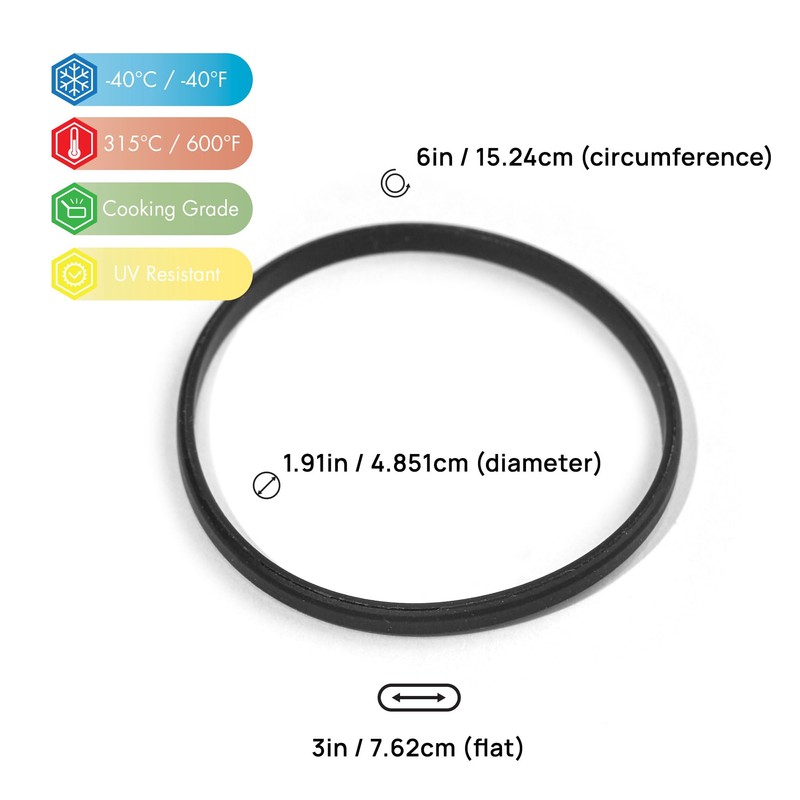 Grifiti Band Joes Long Lasting Durable Silicone Rubber Bands Cooking