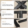 HOBINCHE 20 Inch King Size Bed Frame, No Box Spring