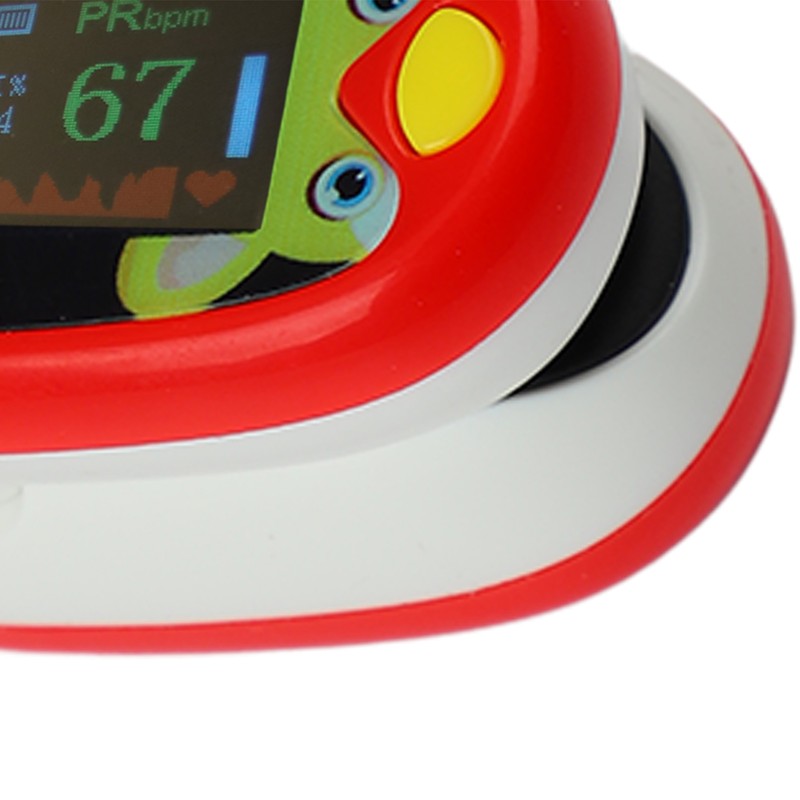 Fingertip Clip Oximeter 6 Modes Automatic USB Charging LED Blood