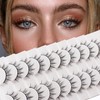 Losha Manga Lashes Fluffy Faux Mink Lashes Natural Look 10