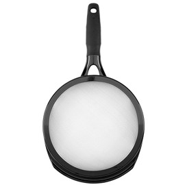 GoodCook Touch 8" Stainless Steel Wire Mesh Strainer with Non-slip Grip Handle