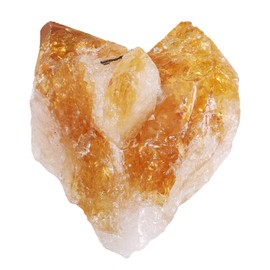KYEYGWO Natural Citrine Points Raw Crystals and Healing Stones Rough Rocks for Tumbling, Decoration, Polishing, Wire Wrapping, Wicca & Reiki, 50-100 g