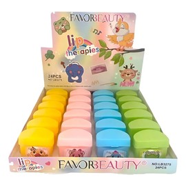 Bálsamo Hidratante De Labios Frutales Forma De Bálsamo 24pz