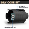 150mm / 5.9 inch Diamond Dry Core Drill Bit with