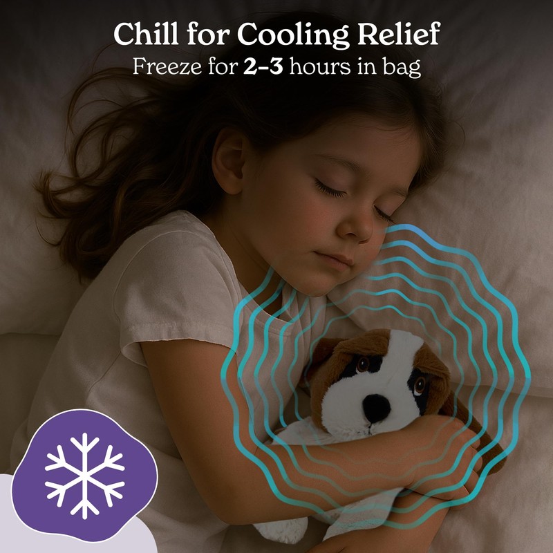 Warmies Plush St Bernard Microwavable Large, Heatable Weighted Plush Toy