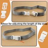 AERZETIX - 14er-Pack Schnallen, Schnellverschluss-Clips für Rucksäcke - 20 mm